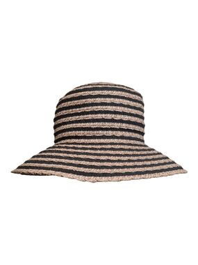 Eric Javits Women's Wide Brim  Full-Coverage Straw Bucket Hat